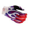 Troy Lee Designs Troy Lee Designs Air Youth Overspray Gloves White Violet - Thumbnail 1