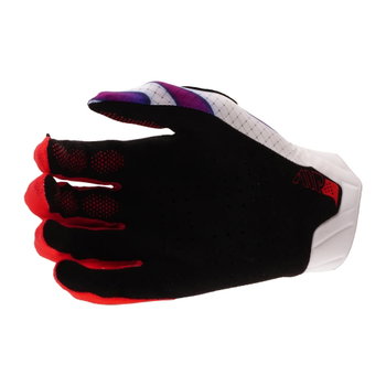Troy Lee Designs Troy Lee Designs Air Youth Overspray Gloves White Violet