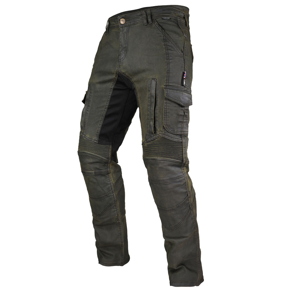 Acid Scrambler V2 Doublelayer AAA Jeans Khaki