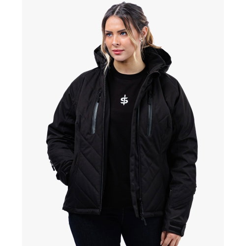 Spada Spada Bella CE Waterproof Ladies Quilted Jacket Black