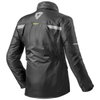 RevIt Nitric 2 Black Textile Motorcycle Jacket Back                                                                                                                                                                                                            
