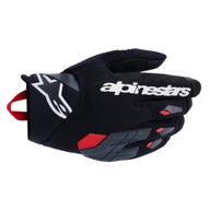Durack Gloves Black Deep Grey Bright Red