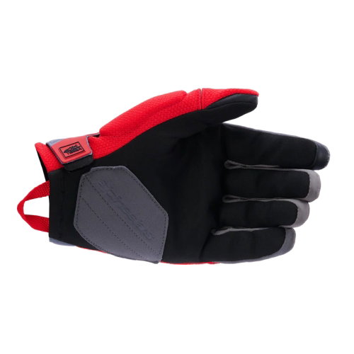 Alpinestars Alpinestars Durack Gloves Bright Red Mid Grey