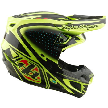 Troy Lee Designs Troy Lee Designs SE5 Polycarbonate Helmet The Line Flo Yellow