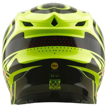 Troy Lee Designs Troy Lee Designs SE5 Polycarbonate Helmet The Line Flo Yellow