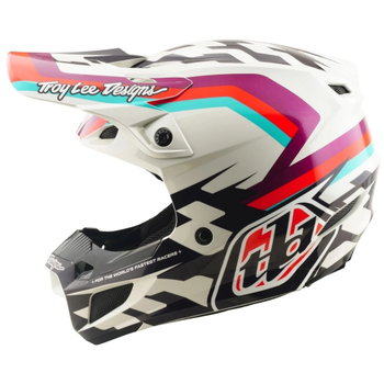 Troy Lee Designs Troy Lee Designs SE5 Polycarbonate Helmet Dash Violet
