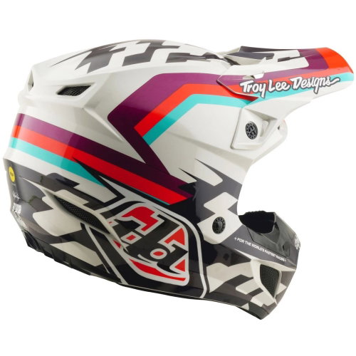 Troy Lee Designs Troy Lee Designs SE5 Polycarbonate Helmet Dash Violet