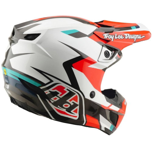 Troy Lee Designs Troy Lee Designs SE5 Polycarbonate Helmet Roamer Red