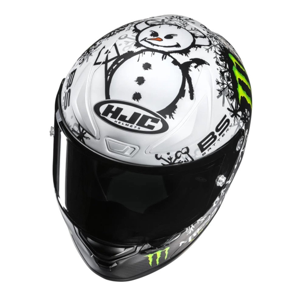 RPHA 1 V2 Carbon Helmet Snow Diablo
