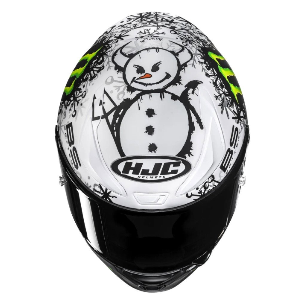 RPHA 1 V2 Carbon Helmet Snow Diablo