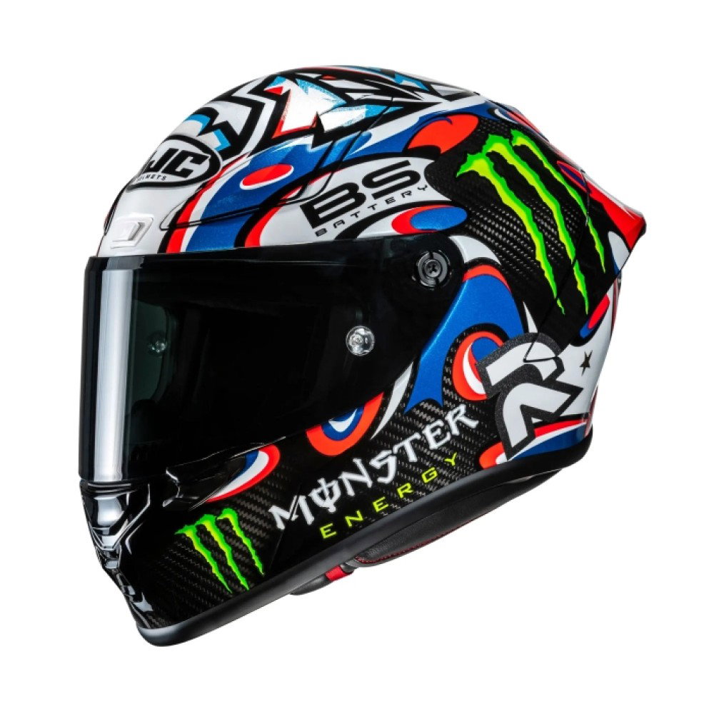 RPHA 1 V2 Carbon Helmet Quartararo Le Mans 3
