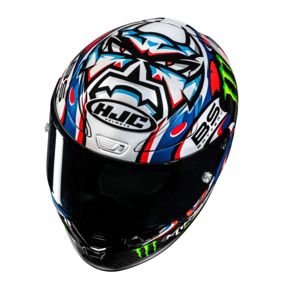 RPHA 1 V2 Carbon Helmet Quartararo Le Mans 3
