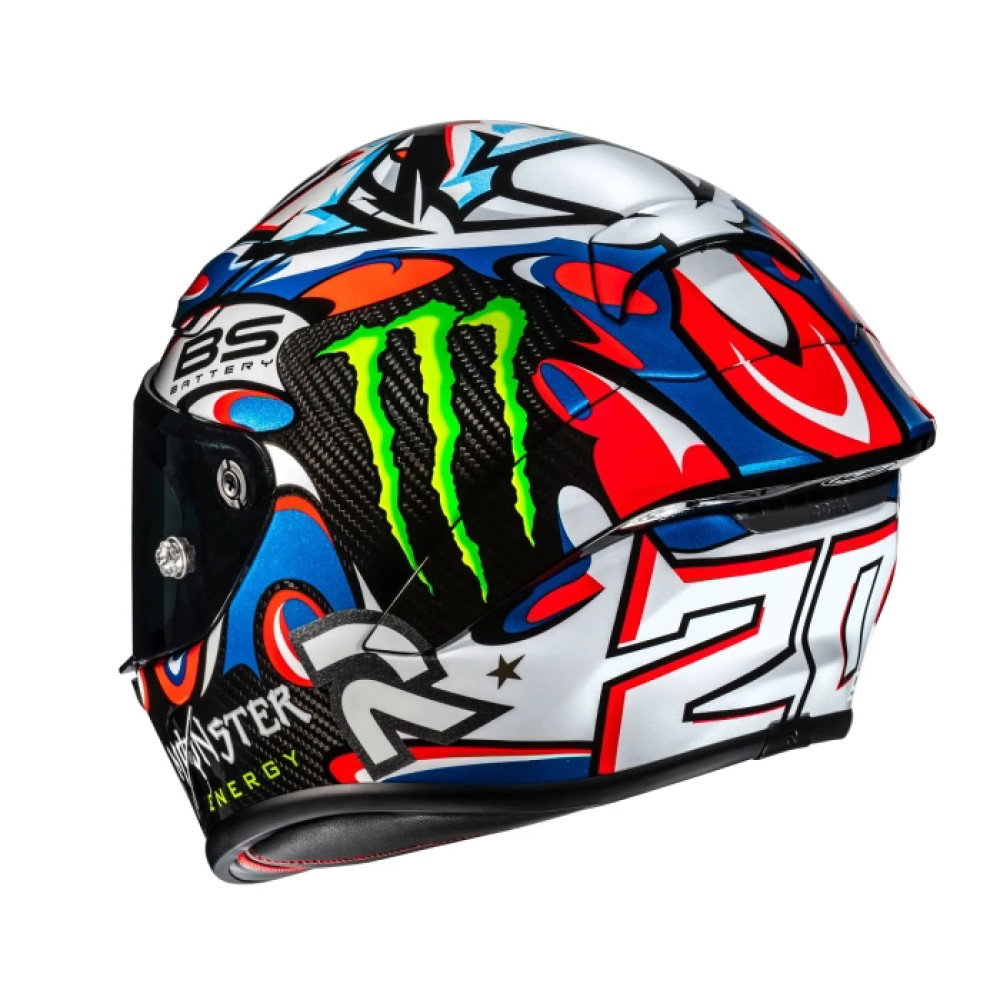 RPHA 1 V2 Carbon Helmet Quartararo Le Mans 3