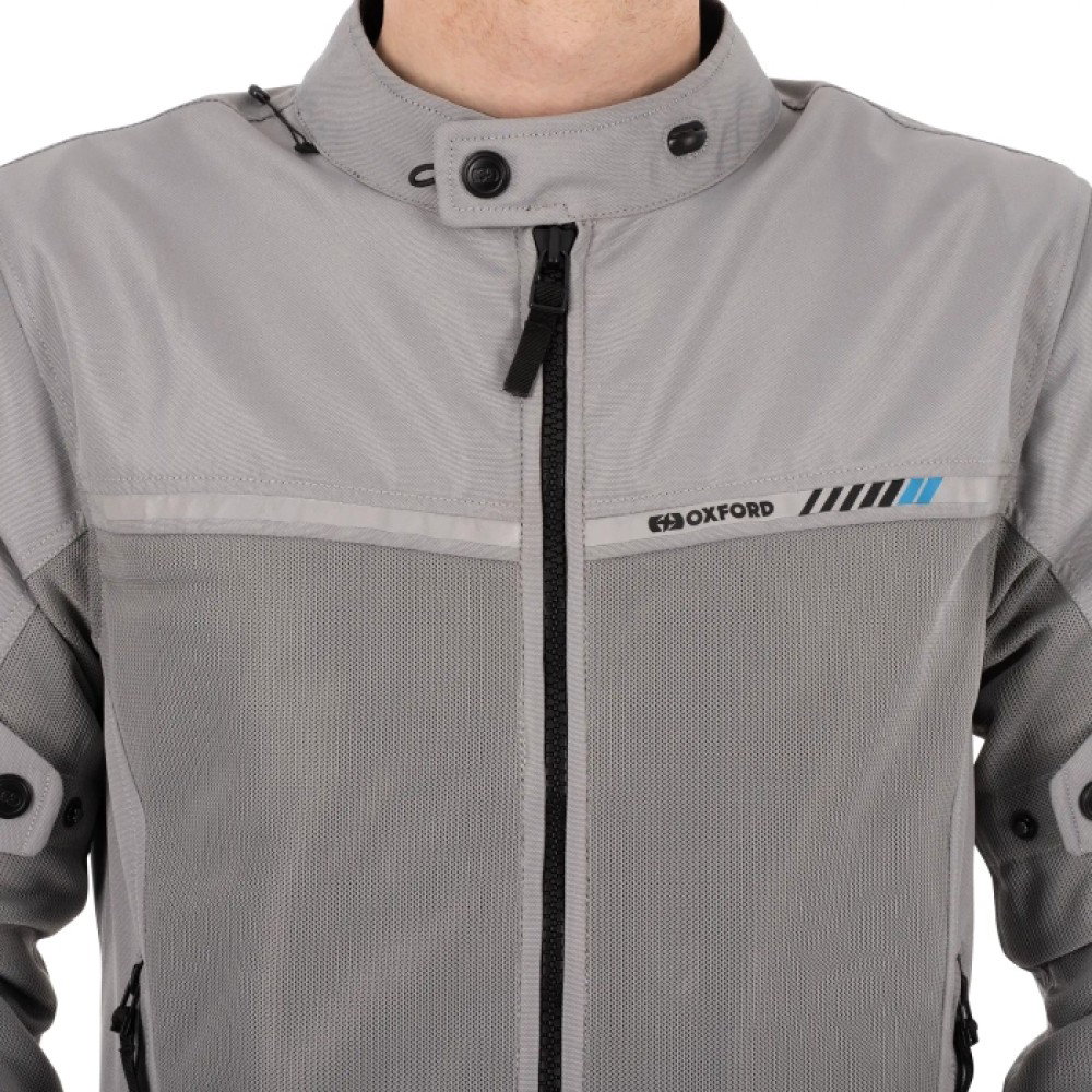 Oxford Products Arizona 2 Air Mens Jacket Grey | J&S Accessories