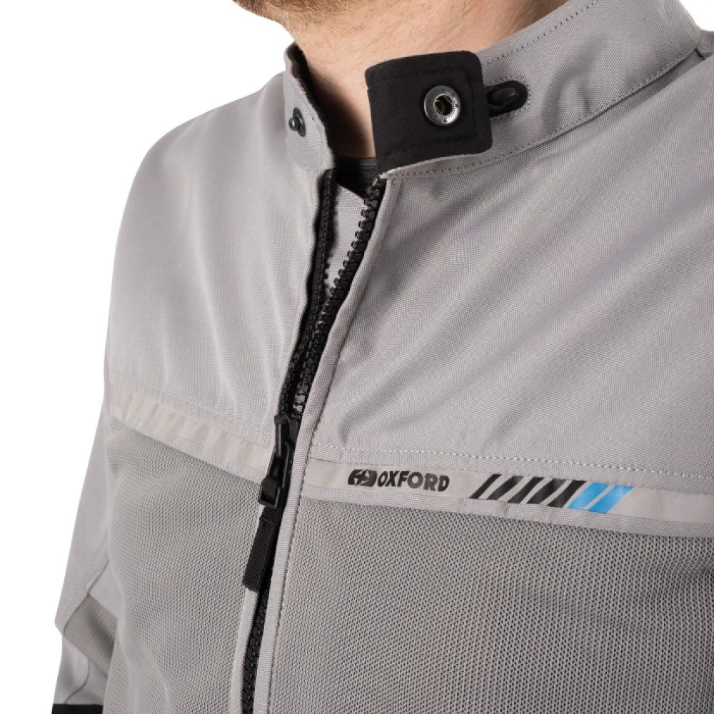 Oxford Products Arizona 2 Air Mens Jacket Grey | J&S Accessories