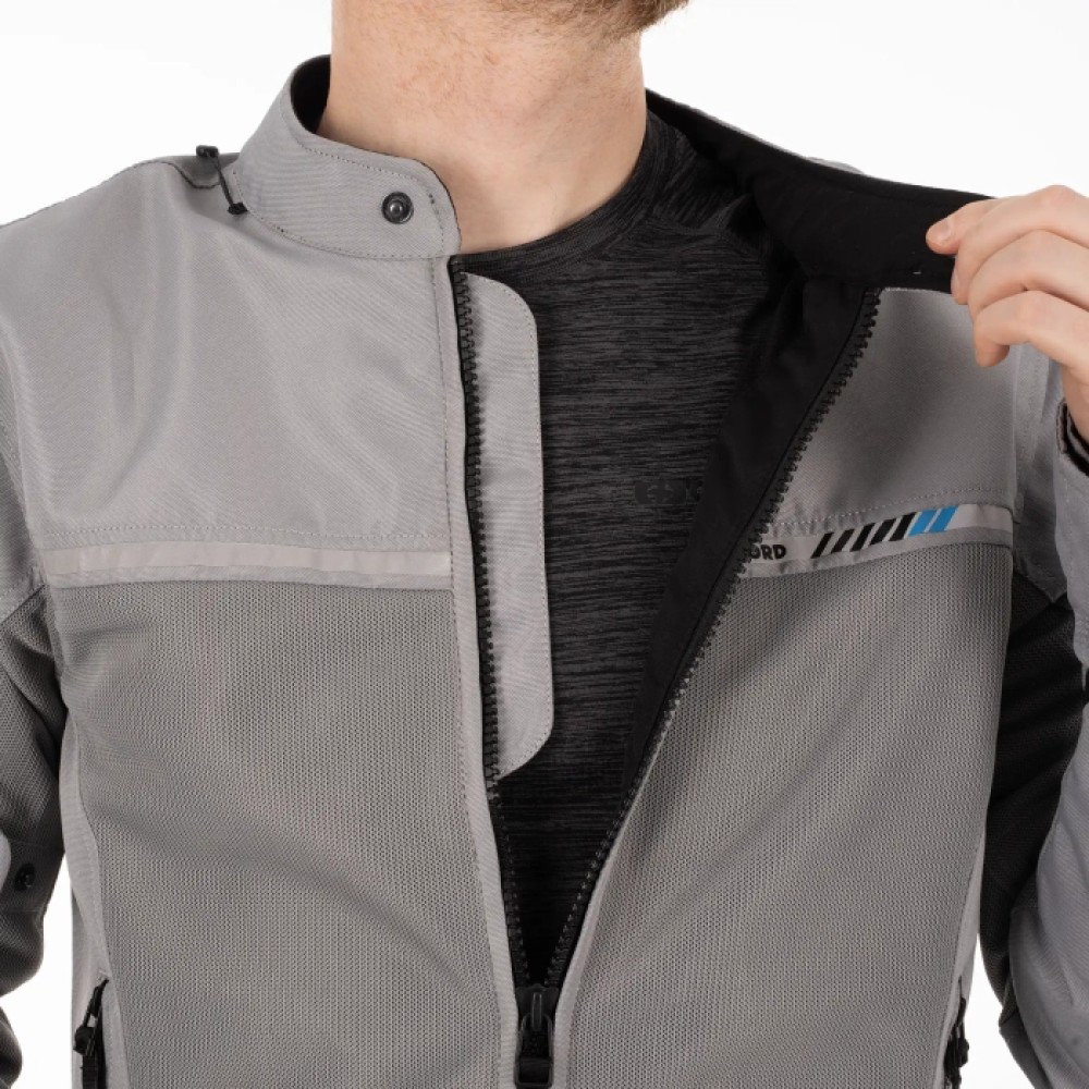 Oxford Products Arizona 2 Air Mens Jacket Grey | J&S Accessories