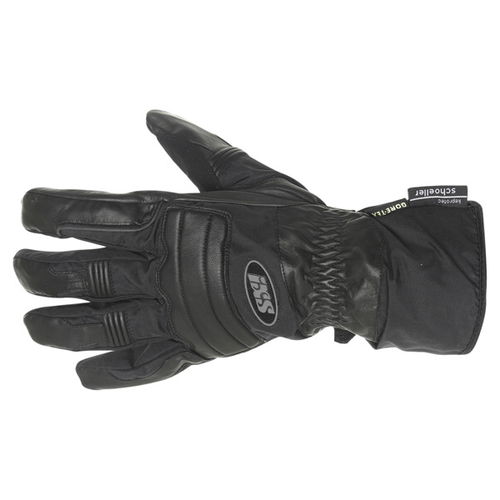 IXS Njord GoreTex Black Waterproof Motorcycle Gloves Back                                                                                                                                                                                                      