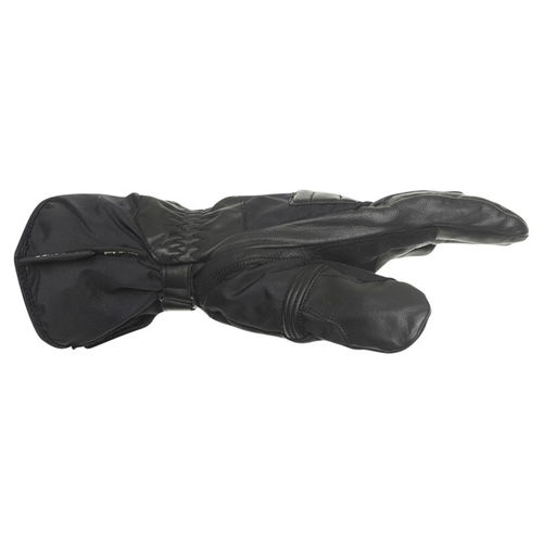 IXS Njord GoreTex Black Waterproof Motorcycle Gloves Thumb side                                                                                                                                                                                                