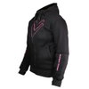Frank Thomas Frank Thomas Burner V2 Ladies Hoodie Black Pink - Thumbnail 2
