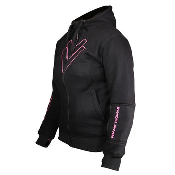 Frank Thomas Frank Thomas Burner V2 Ladies Hoodie Black Pink