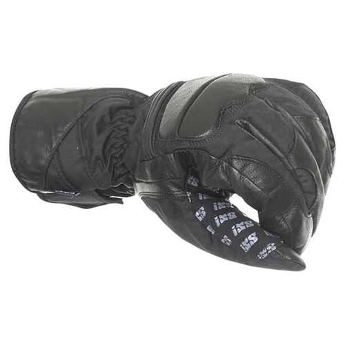 IXS Bangor Black Motorcycle Gloves Knuckle                                                                                                                                                                                                                     