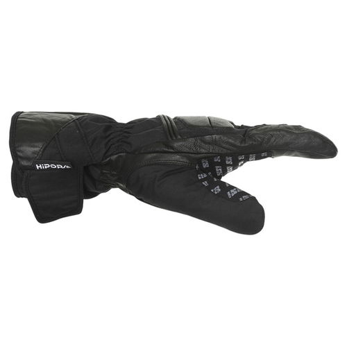 IXS Bangor Black Motorcycle Gloves Thumb side                                                                                                                                                                                                                  