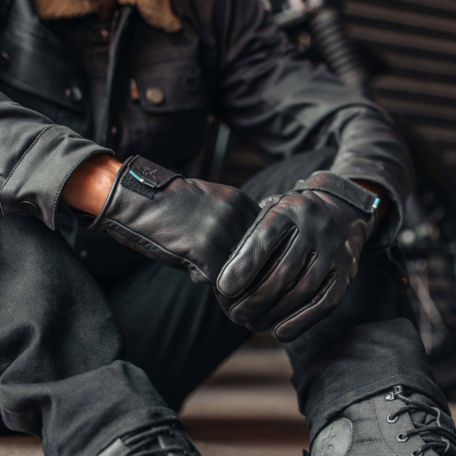 Clutch Winter CE Waterproof Gloves Black