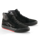 Ride-63 Leather Shoes Black Bright Red