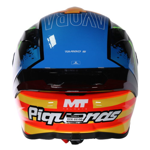 MT MT Targo S Helmet Piqueras Valencia B7
