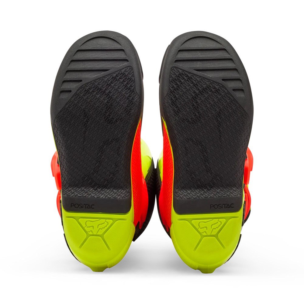 Fox Youth Comp Boots Orange Yellow | J&S Accessories