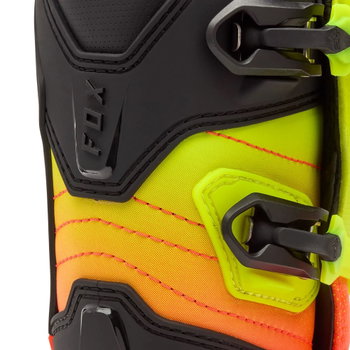 Fox Fox Youth Comp Boots Orange Yellow