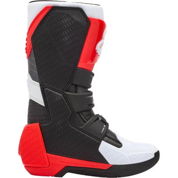 Fox Fox Youth Comp Boots White Fluo Red