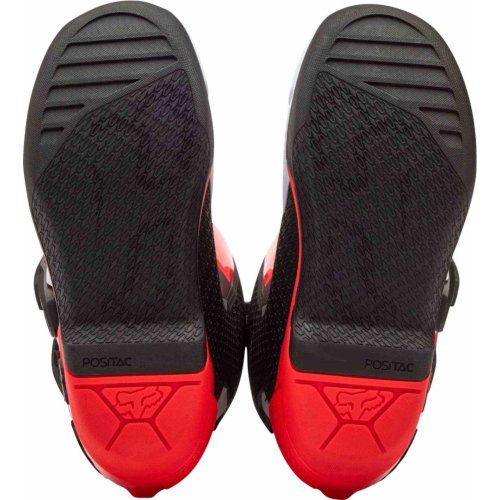 Fox Fox Youth Comp Boots White Fluo Red