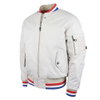 Spada Spada Airforce MA1 Royale Waterproof Jacket Ivory - Thumbnail 1