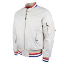 Airforce MA1 Royale Waterproof Jacket Ivory