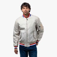 Airforce MA1 Royale Waterproof Jacket Ivory