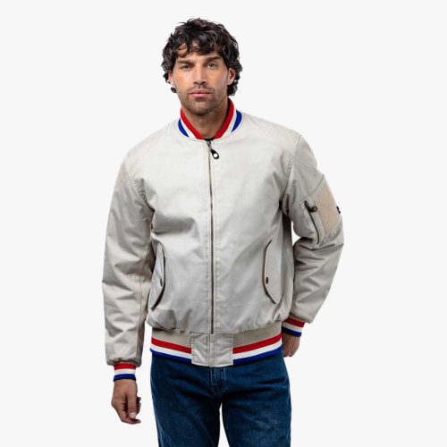 Spada Spada Airforce MA1 Royale Waterproof Jacket Ivory