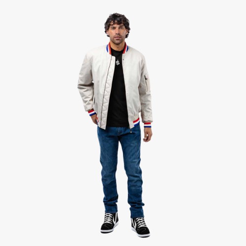 Spada Spada Airforce MA1 Royale Waterproof Jacket Ivory