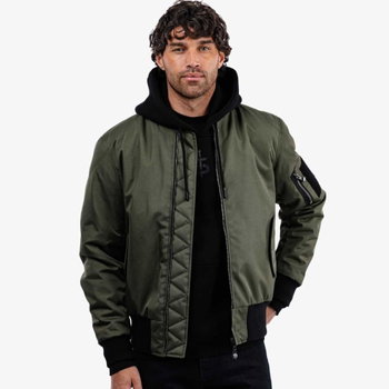 Spada Spada Airforce MA1 Waterproof Bomber Jacket Olive