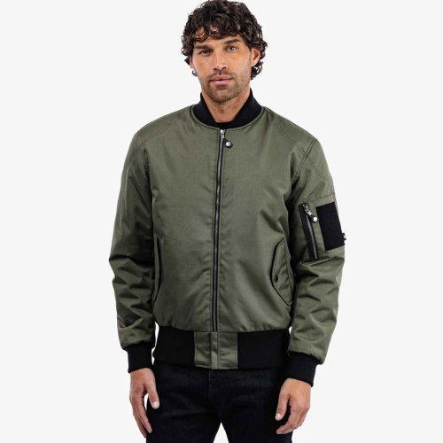 Spada Spada Airforce MA1 Waterproof Bomber Jacket Olive