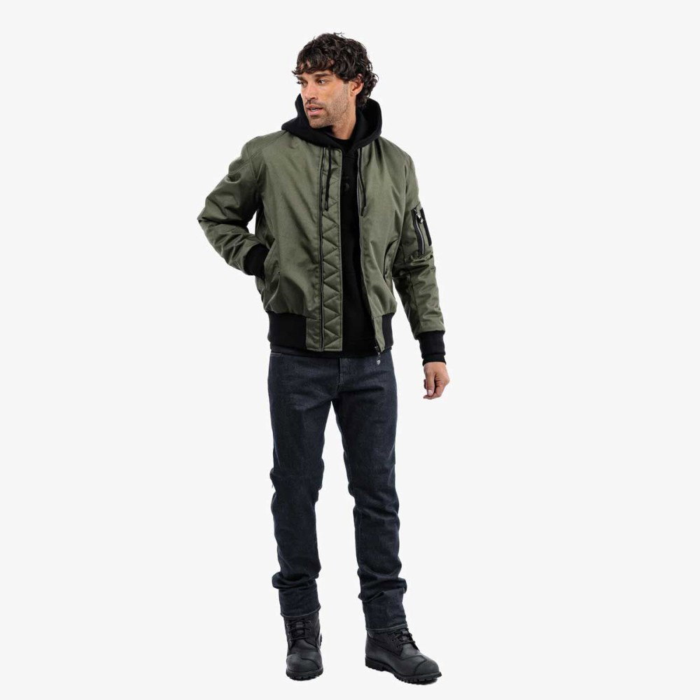 Airforce MA1 Waterproof Bomber Jacket Olive