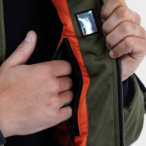Spada Spada Airforce MA1 Waterproof Bomber Jacket Olive