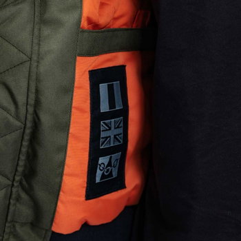 Spada Spada Airforce MA1 Waterproof Bomber Jacket Olive
