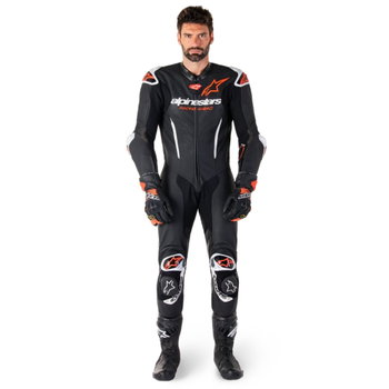 Alpinestars Alpinestars GP-R7 1pc Leather Suit Black White Red Fluo