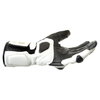 BKS Prowess White Black Motorcycle Gloves Little finger side                                                                                                                                                                                                   