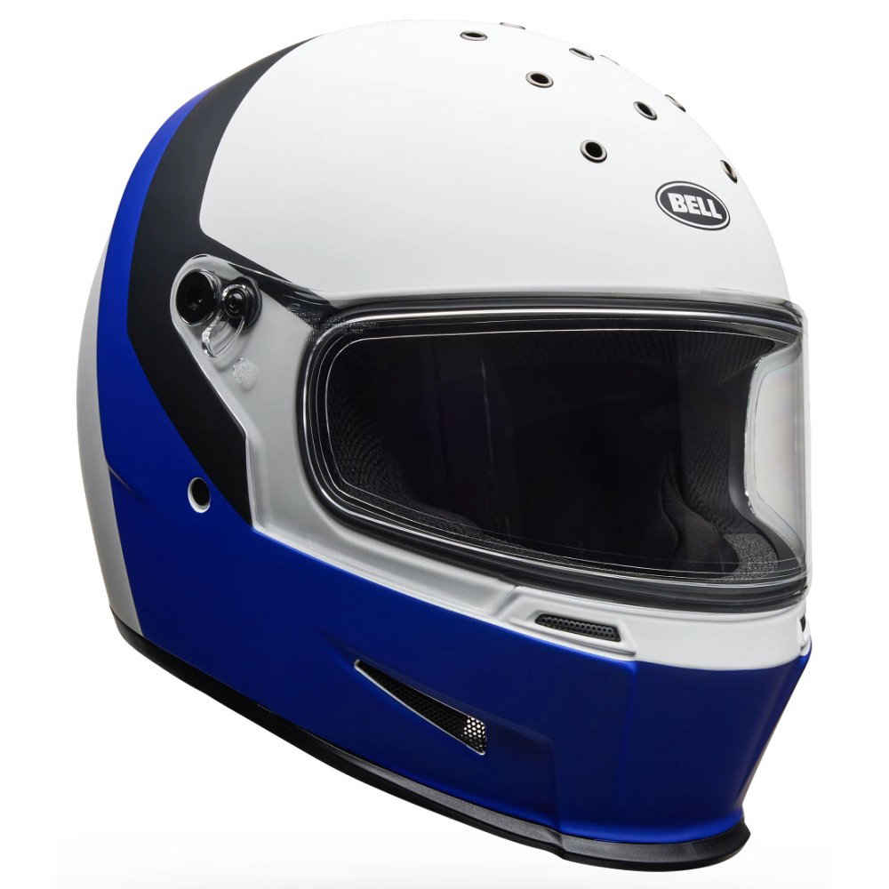 Eliminator Menace Helmet Matt Blue White