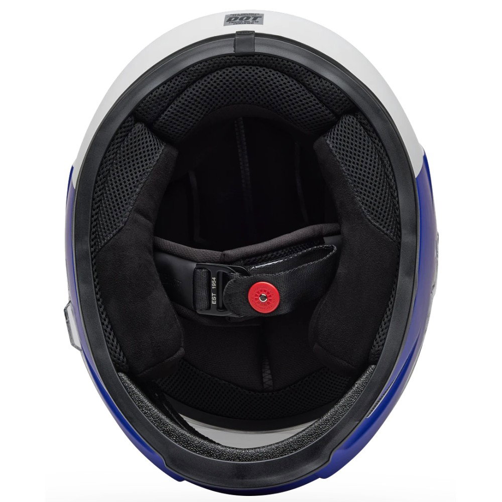Eliminator Menace Helmet Matt Blue White