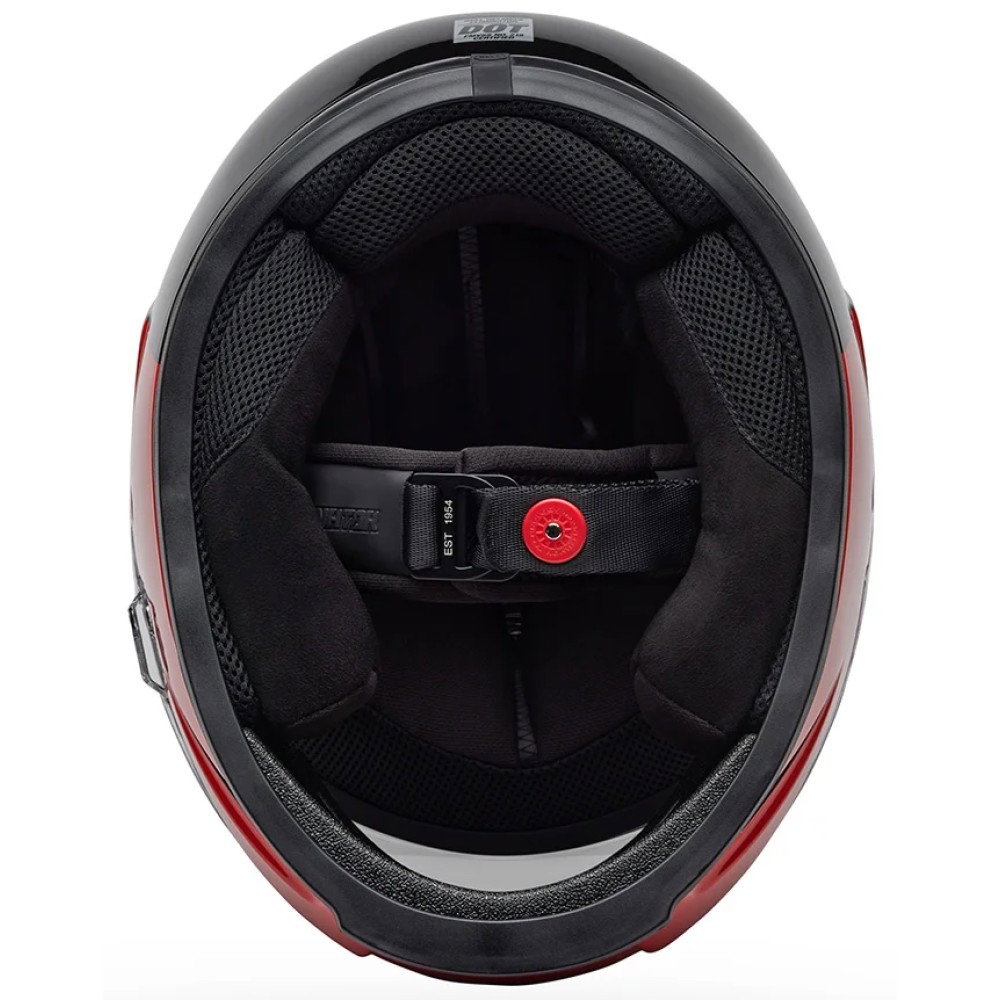 Eliminator Menace Helmet Gloss Red Black