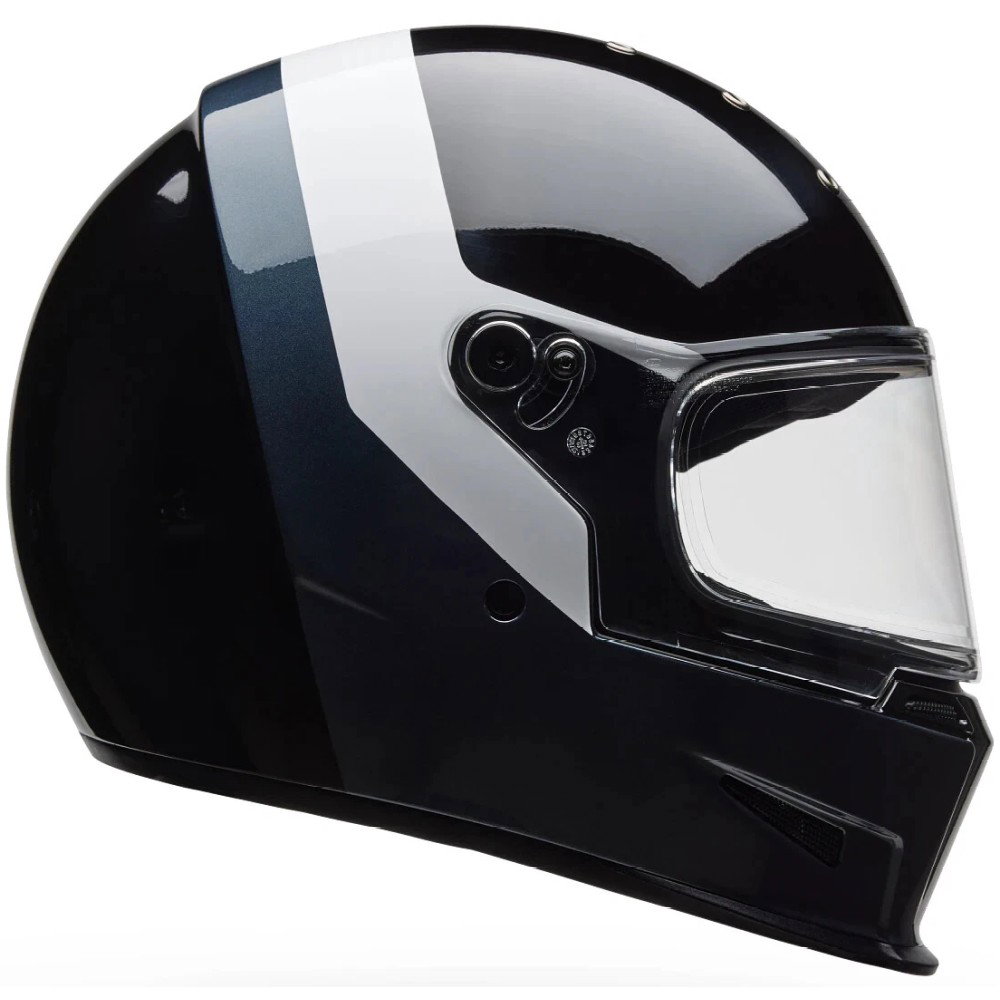 Eliminator Menace Helmet Gloss Black White