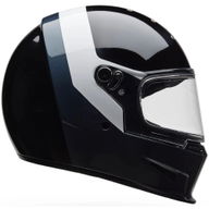 Eliminator Menace Helmet Gloss Black White